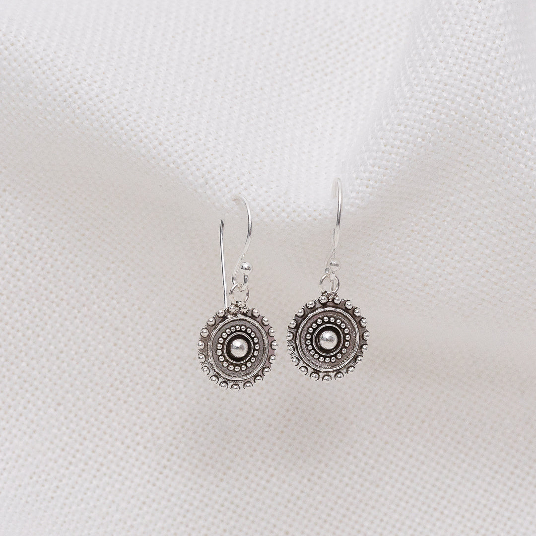 Boucles D'oreilles Déclaration Argent - Lot De 3 Paires - Cercles Pendants Pour Femme