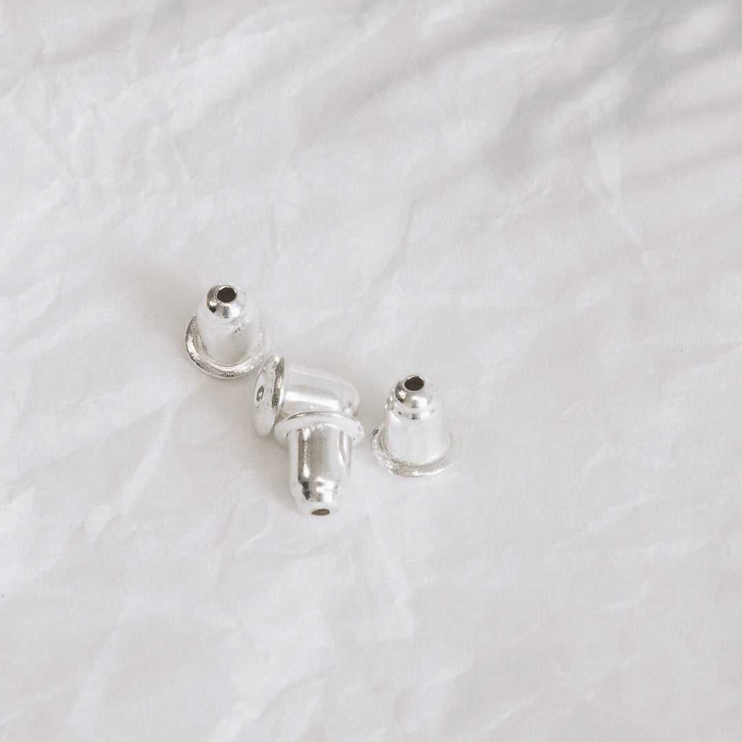 Embout fermoir boucle plaque argent pour cuir plat de 10 Embout fermoir boucle plaque argent pour cuir plat de 10