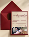 CERTIFICAT CADEAU - BRACELET PERMANENT