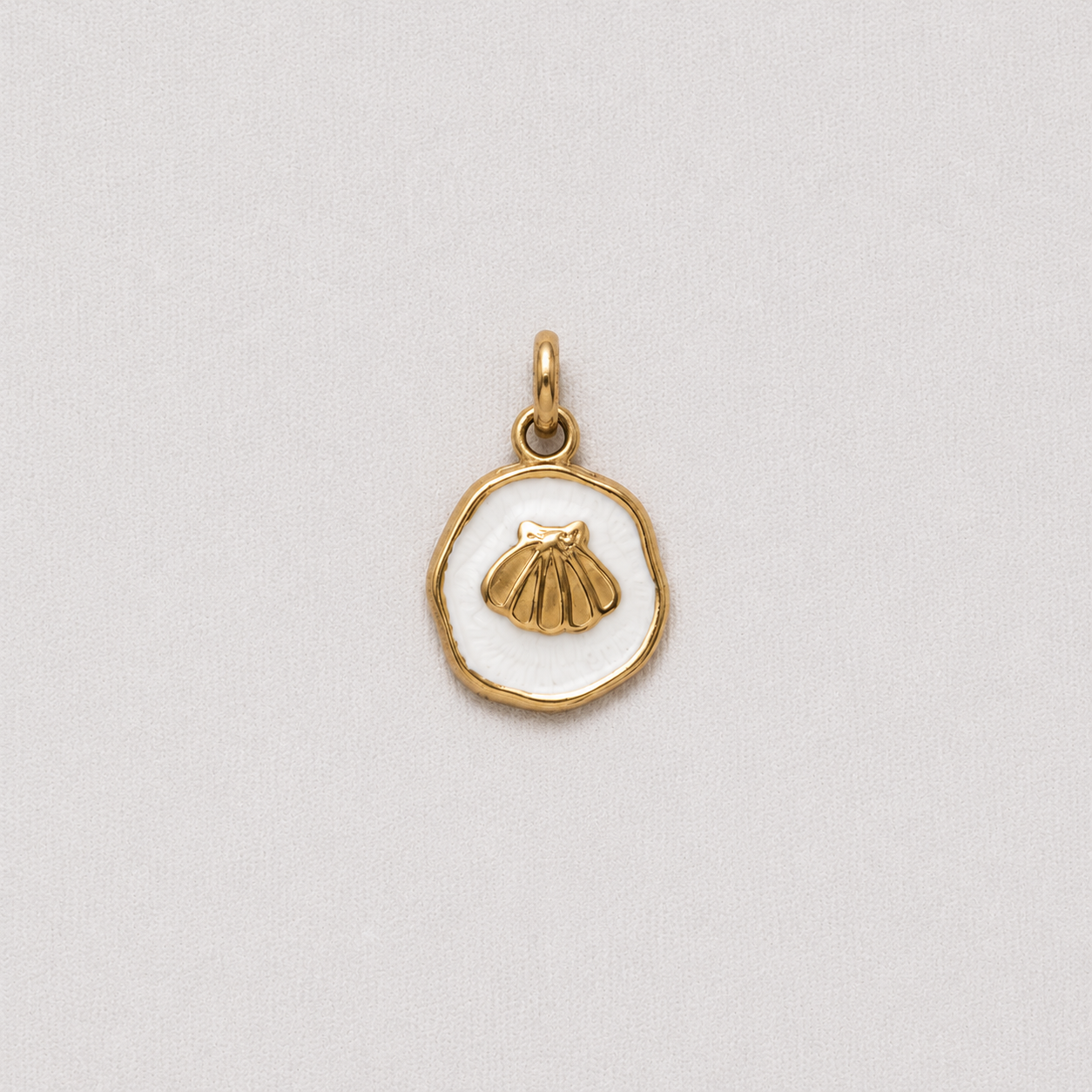 LE COQUILLAGE - GOLD - PENDENTIF