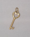 LA CLÉE DU COEUR - GOLD - PENDENTIF