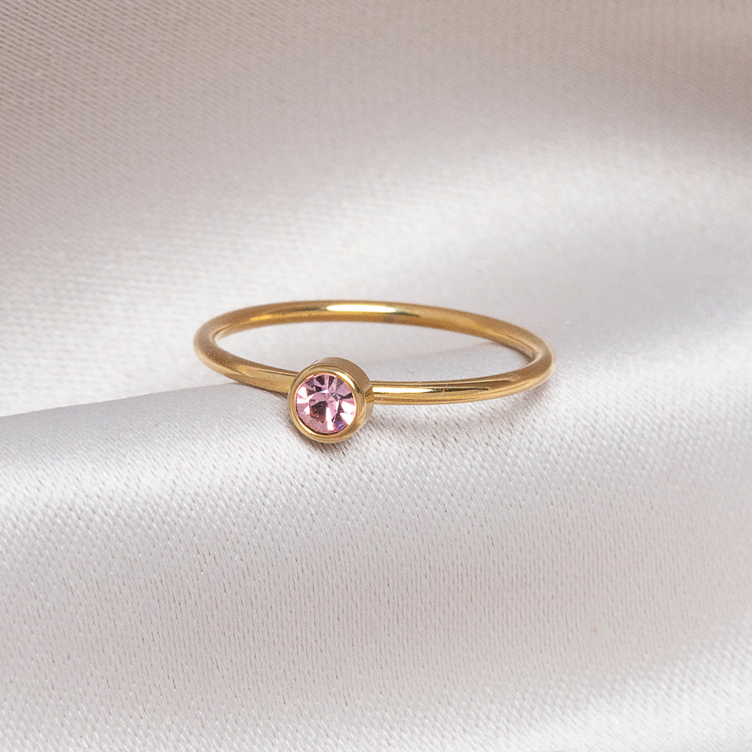 LA SOLITAIRE - ROSE - GOLD