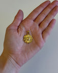 LE TOURNESOL - GOLD - PENDENTIF