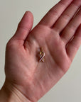 LE RUBAN ROSE - GOLD - PENDENTIF