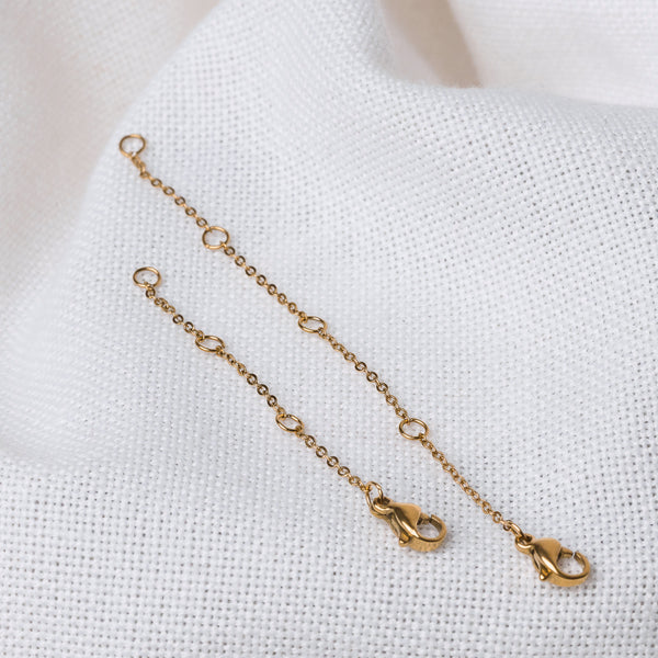 Chaîne D'Extension de Bijoux, 6 Pièces Chainette pour Bijoux Réglable Rallonge Chaine 925 Argent Rallonge Bracelet Collier Extension Pour La Fabrication de Bijoux Diy (Or, Argent Chaîne D'Extension de Bijoux, 6 Pièces Chainette pour Bijoux Réglable Rallonge Chaine 925 Argent Rallonge Bracelet Collier Extension Pour La Fabrication de Bijoux Diy (Or, Argent